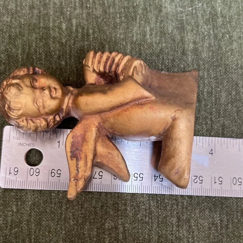 Vintage MCM Gold Cherub 3.5